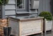 garden storage boxes