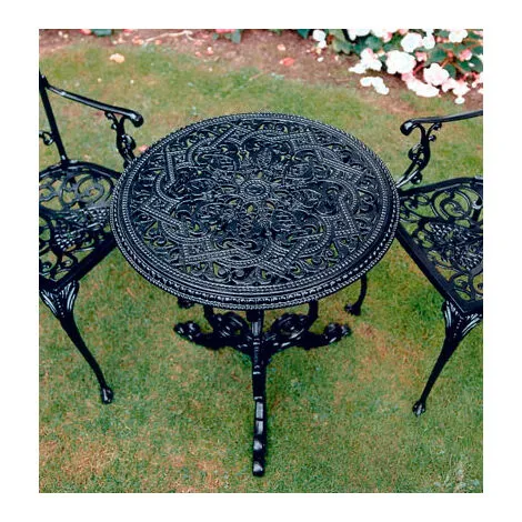 round garden table