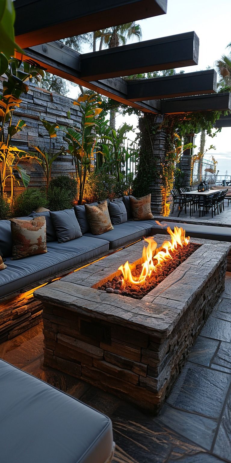 Enhance Your Outdoor Space with a Charming Backyard Fireplace