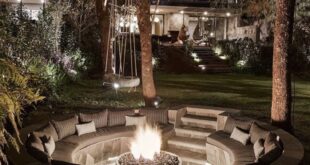 backyard ideas with fire pit