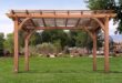 cedar pergola