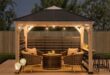 wood gazebo