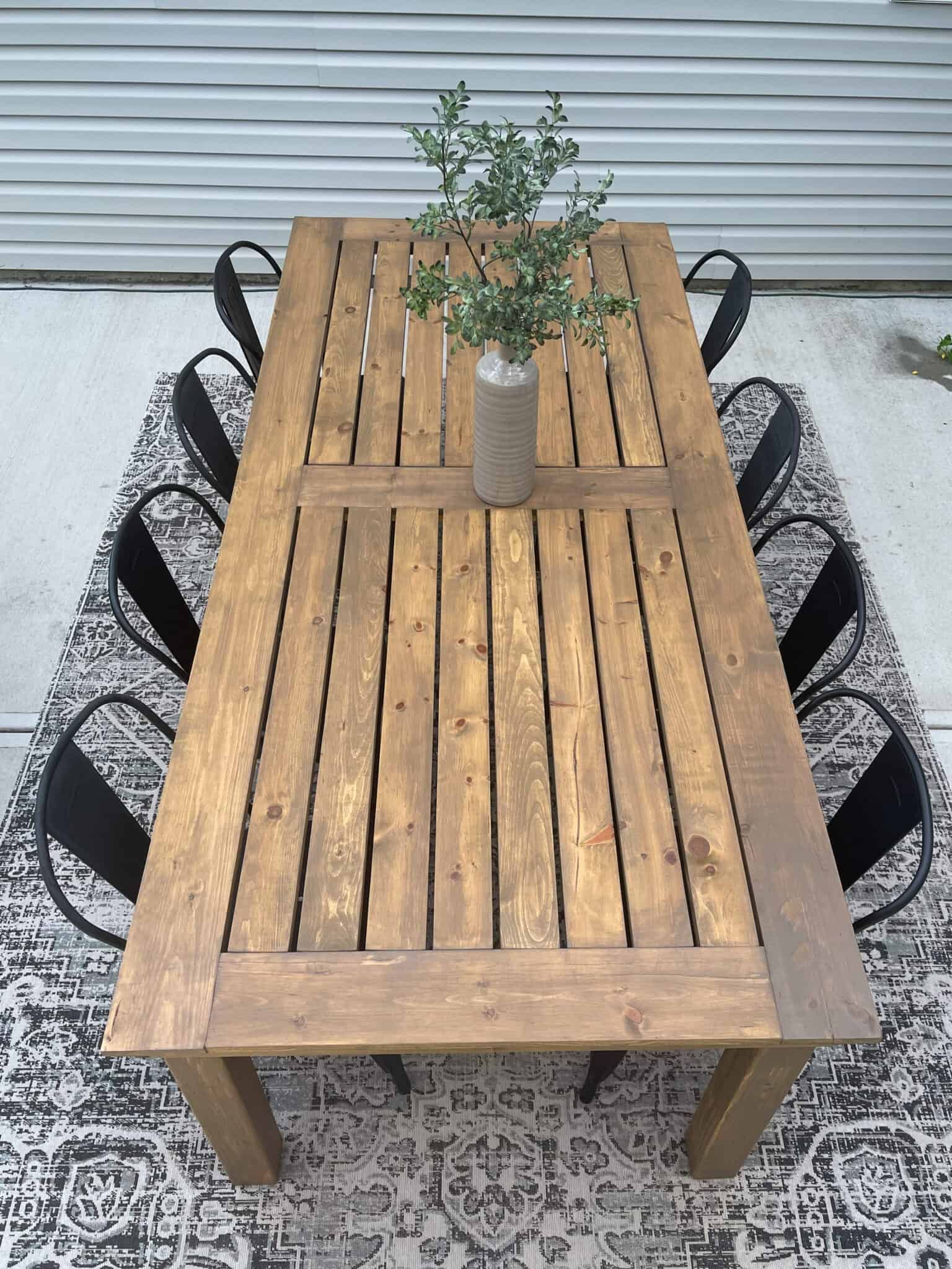 outdoor table