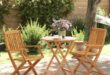 outdoor bistro set