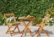 outdoor bistro set