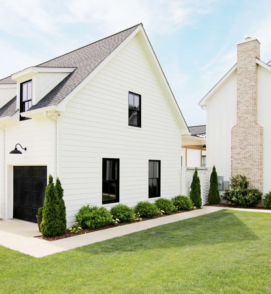 modern farmhouse landscaping front yards