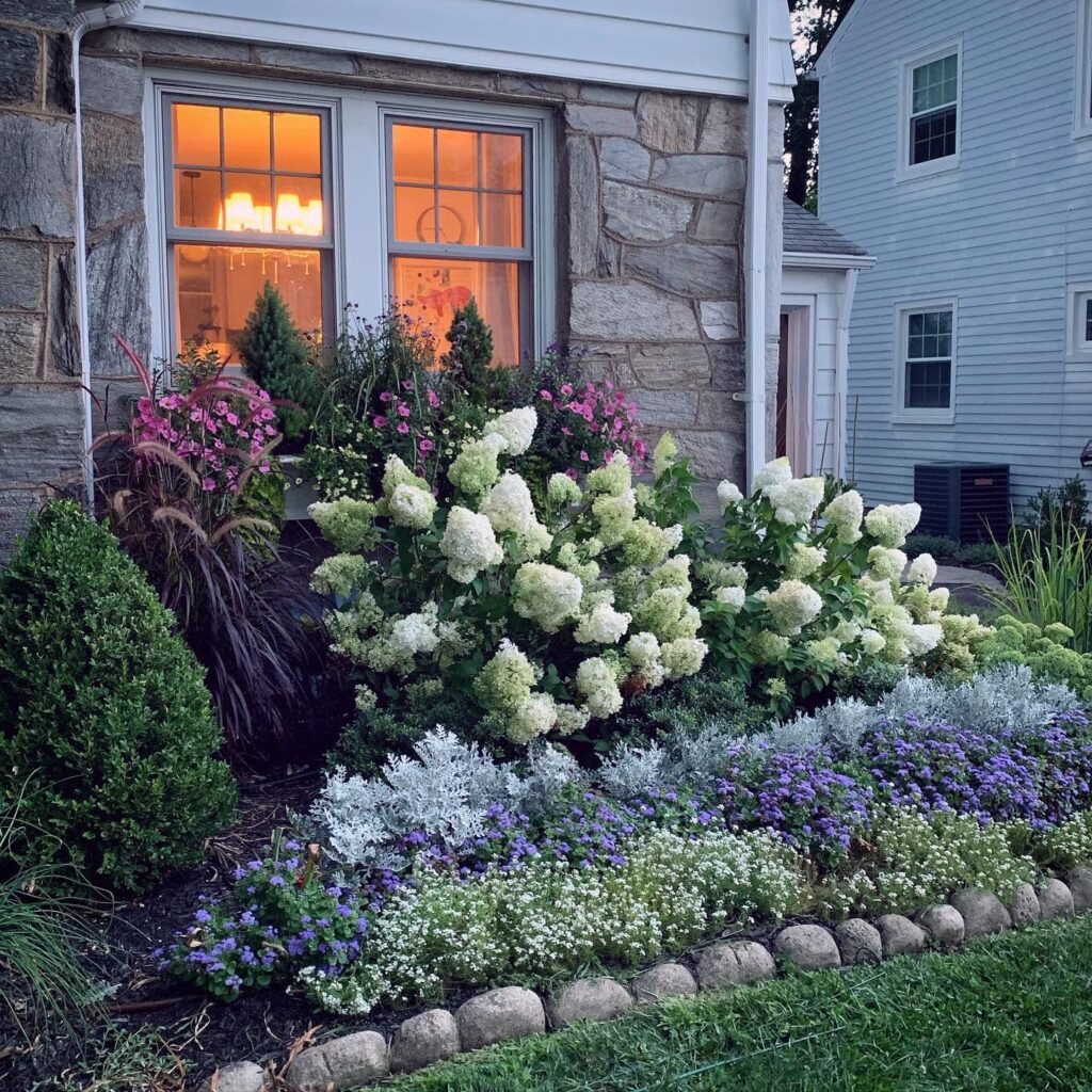 landscaping front of house