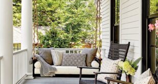 covered front porch ideas decor