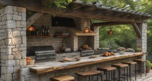 backyard kitchen