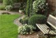 landscaping around patio