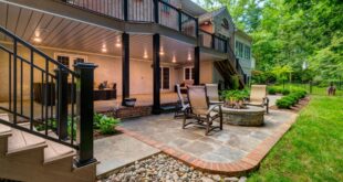 landscaping under deck