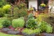 landscaping around patio