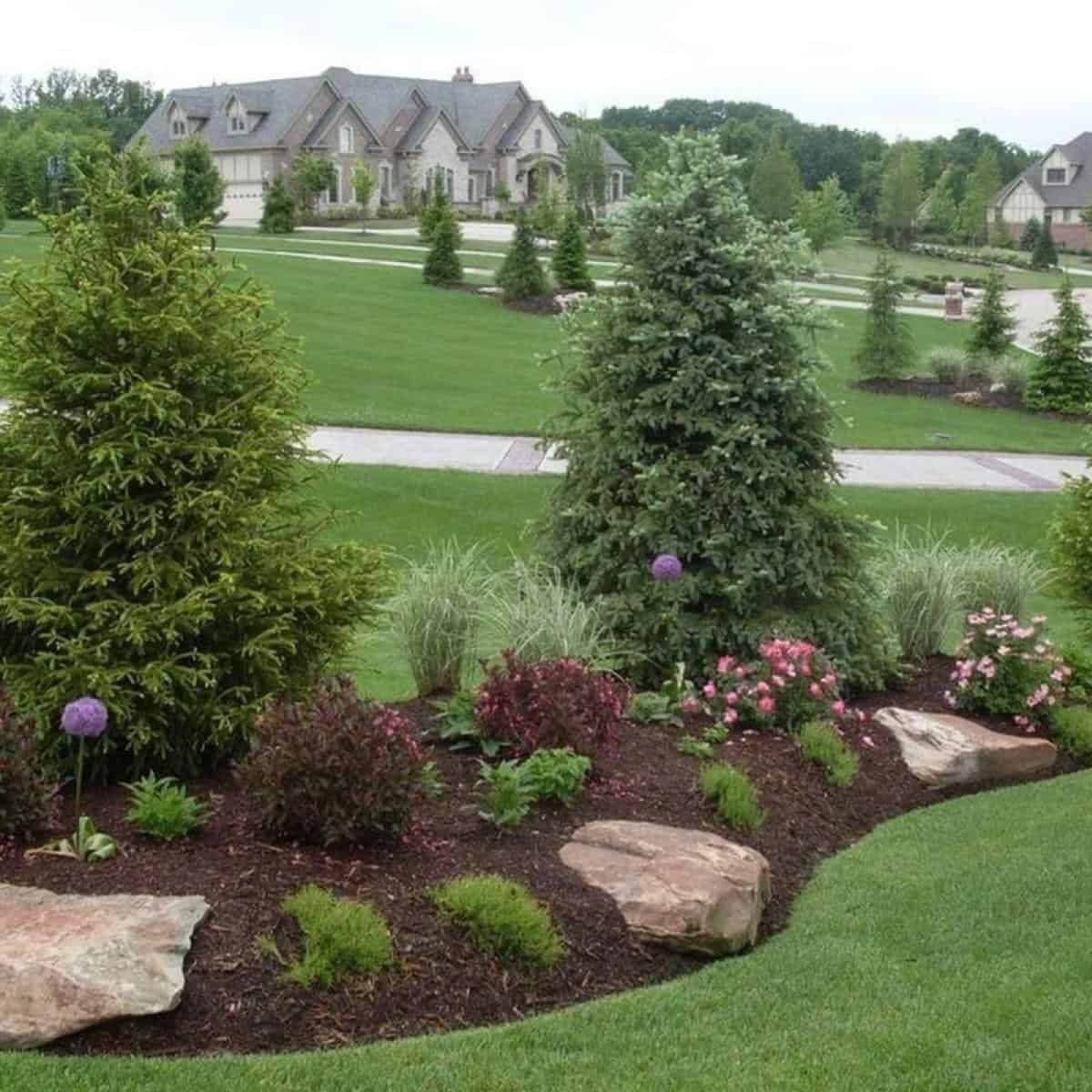 Enhancing Your Outdoor Space with Beautifully Sculpted Landscaping Mounds