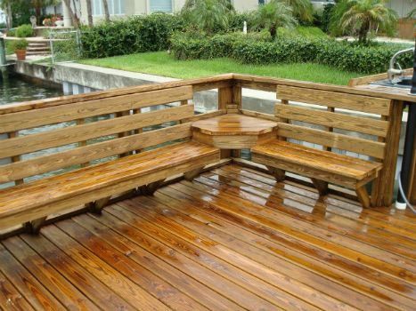 deck benches