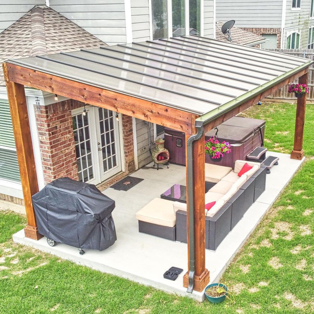 Enhancing your outdoor space with a beautifully designed covered patio