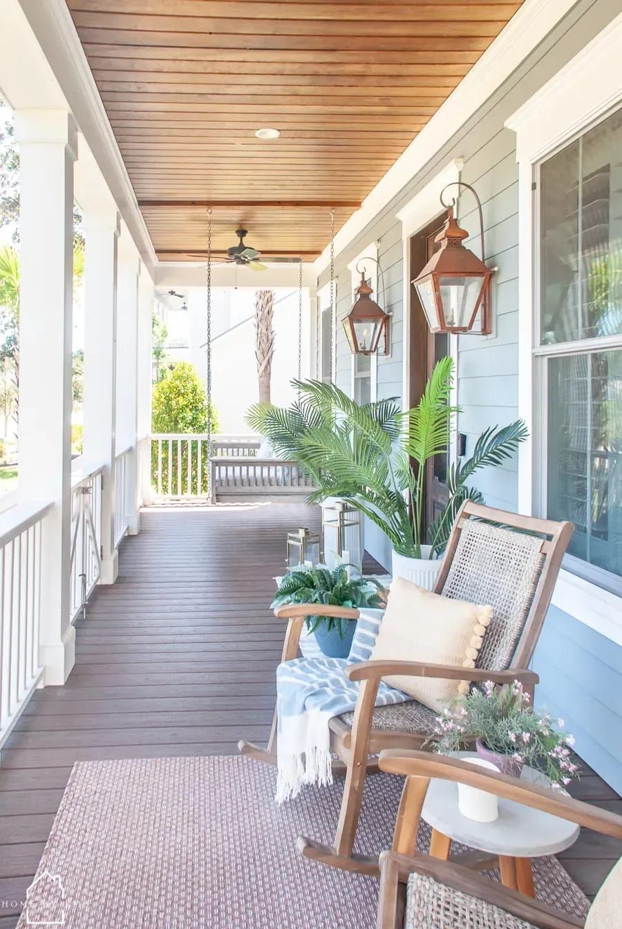 Expansive Front Porch Design Inspiration