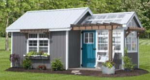 large garden sheds