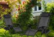 reclining garden chairs