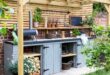 outdoor kitchen