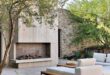 outdoor fireplace designs