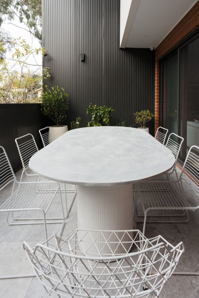 outdoor table