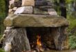 outdoor fireplace designs