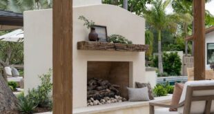 outdoor fireplace designs