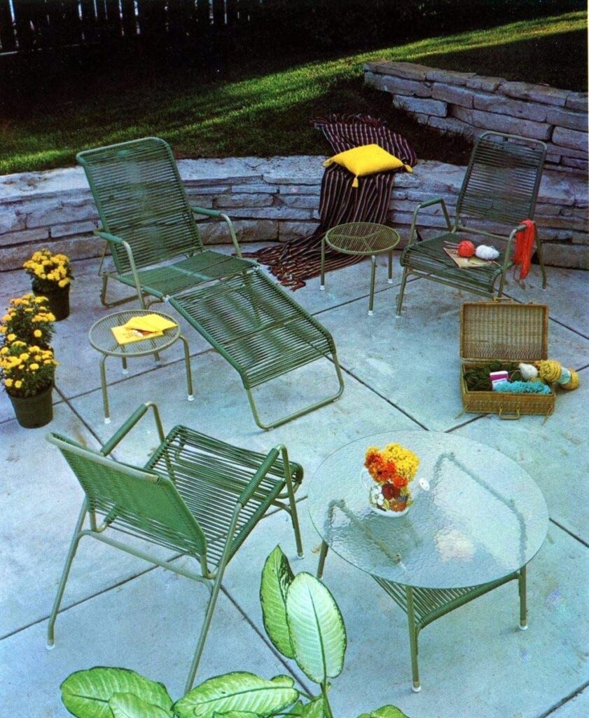 vintage patio furniture