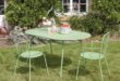 small garden table and chairs