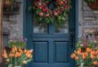 spring porch decor