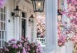 spring porch decor