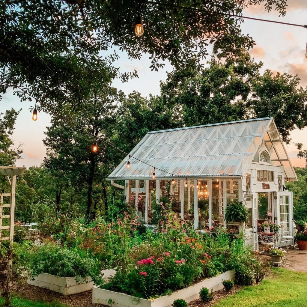 backyard greenhouse