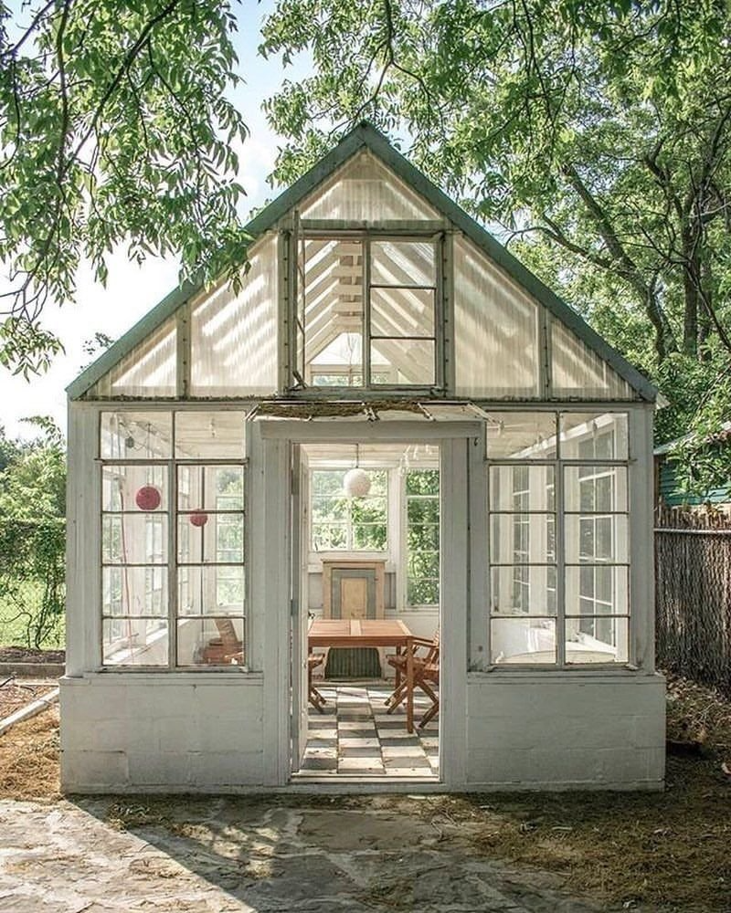 backyard greenhouse