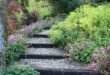 landscaping steps on a slope