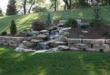 landscaping sloped backyard