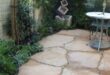 flagstone patio design