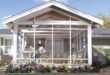 screened in porch plans