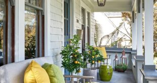 narrow front porch ideas