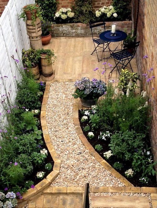 Innovative Layouts for Long, Narrow Gardens