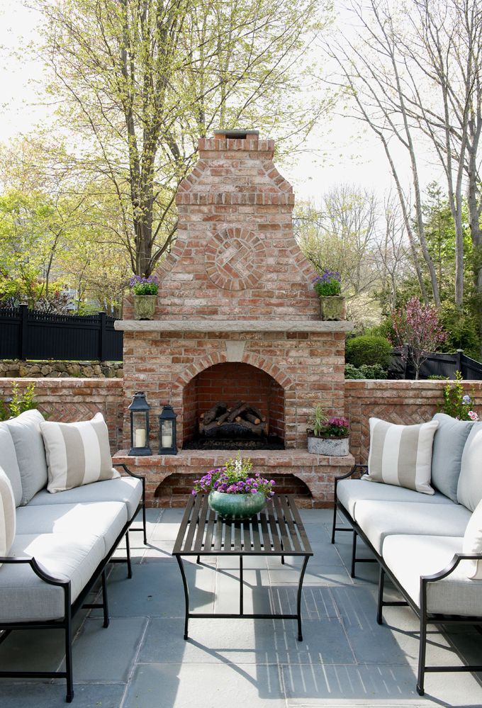 Innovative Outdoor Living: Creative Patio Designs Featuring a Cozy Fireplace