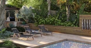 backyard ideas with pool