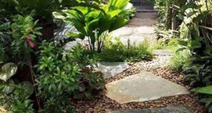 garden ideas with stones