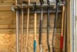 garden tool storage