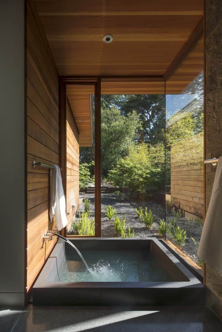 Luxurious Soaking Tubs for Your Garden Retreat