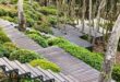 landscaping steps on a slope