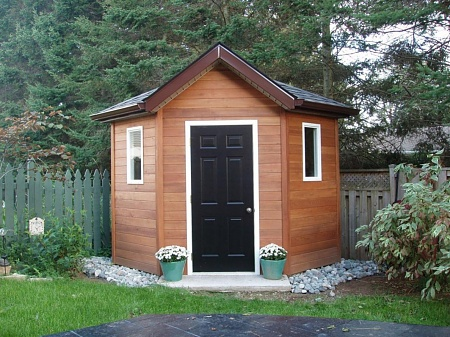 Maximizing Space with a Corner Shed