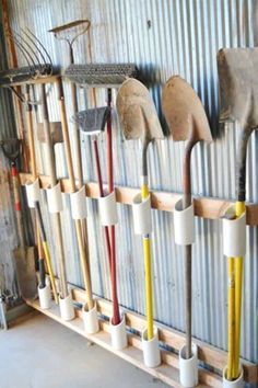 garden tool storage