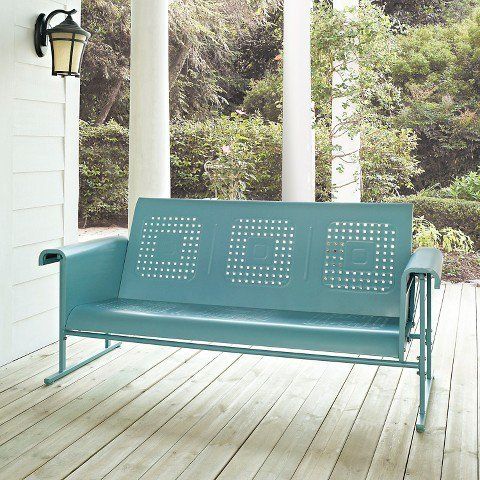 Relax and Unwind on a Comfortable Patio Glider