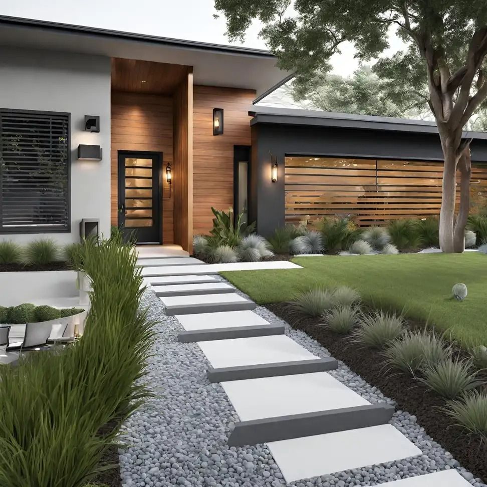 Revolutionizing Front Yard Landscaping: A Contemporary Approach