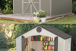 rubbermaid storage sheds